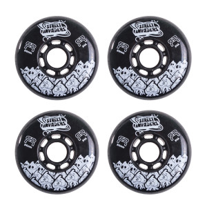 FR Street Invaders 84mm/84a - Czarne (4 szt.)