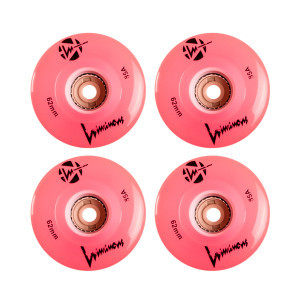 Luminous LED Quad 62mm/85a - Różowe (4 szt.)