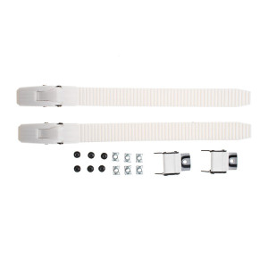 FR Safety Top Buckles - 210mm (2 szt.) - Białe