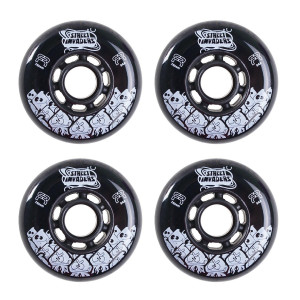 FR Street Invaders 76mm/84a - Czarne (4 szt.)