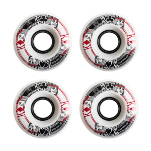 FR Quad Street Kings Wheel 62mm/82a - Białe (4)