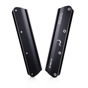 Szyny do rolek Ground Control FSK HD 80mm - Czarne - M
