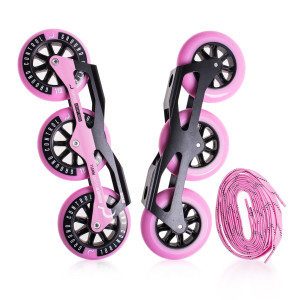 Ground Control TriSkate V3 110mm/85a Kompletne - Różowe