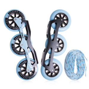Ground Control TriSkate V3 110mm/85a Kompletne - Jasno Niebieskie