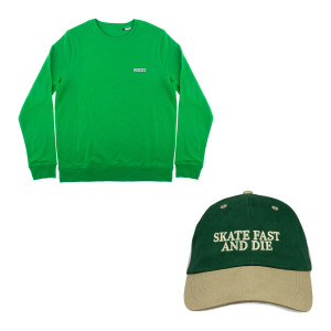 Inferno Skate Fast Club Cap - Musztardowa