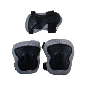 Ochraniacze K2 Junior Pad Set - Szaro-Czarne - XS
