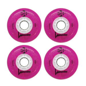 Luminous LED 80mm/85a - Glitter Pink (4 szt.)