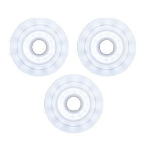 Luminous LED Duo 100mm/85a - Biało-Białe (3)