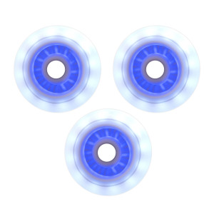 Luminous LED Duo 110mm/85a - Bialo-Niebieskie (3)