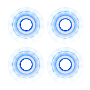 Luminous LED Duo 72mm/85a - Biało-Niebieskie (4)