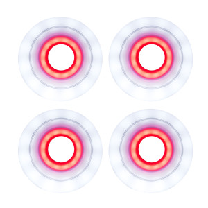 Luminous LED Duo 72mm/85a - Biało-Czerwone (4)