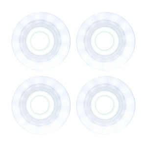 Luminous LED Duo 76mm/85a - Biało-Białe (4)