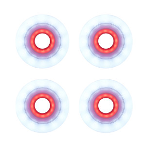 Luminous LED Duo 80mm/85a - Biało-Czerwone (4)