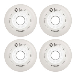 Luminous LED 76mm/85a - Tęczowe (4 szt.)