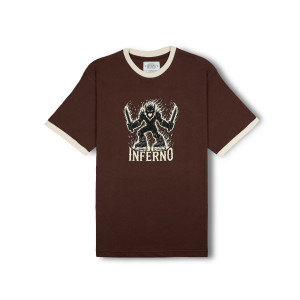 Koszulka Inferno Demon Loose Fit TS - Brązowy - L