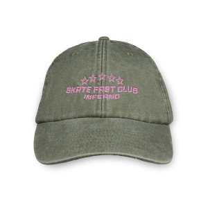 Inferno Skate Fast Club Cap - Szara