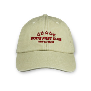 Inferno Skate Fast Club Cap - Piaskowa