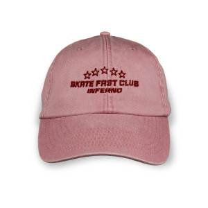 Inferno Skate Fast Club Cap - Różowa