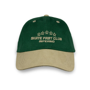 Inferno Skate Fast Club Cap - Zielona