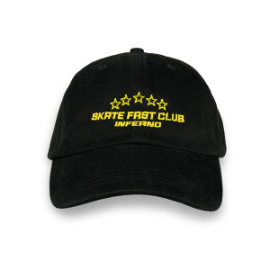 Inferno Skate Fast Club Cap - Czarna
