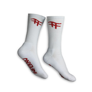 Inferno Logo Socks - Białe - 37-41