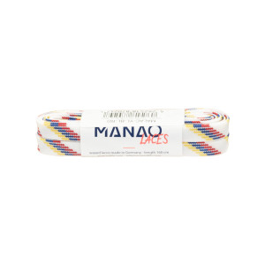 Manao Laces - Żółto-Niebiesko-Czerwone