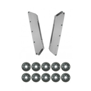 Wizard Progressive Rocker 5x80mm 324mm - Srebrne