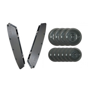 Wizard Progressive Rocker Advanced 344mm - Srebrne