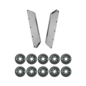 Wizard Progressive 84mm/85a Set - Szare (10 szt.)