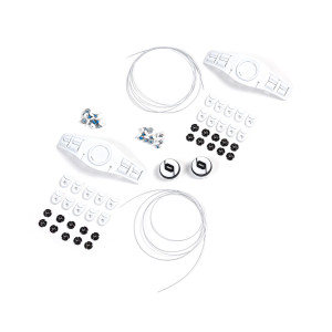 Powerslide MyFit PDS Set - Biały