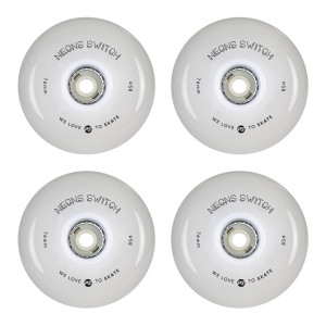 Powerslide Neons Switch LED 76mm/85a (4 szt.)