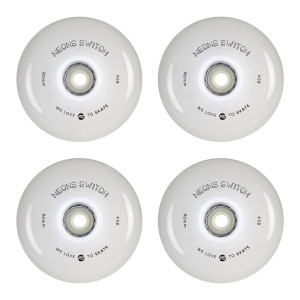 Powerslide Neons Switch LED 80mm/85a (4 szt.)