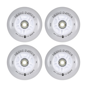 Powerslide Neons Switch LED 90mm/85a (4 szt.)