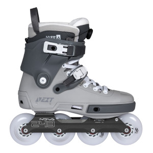 Rolki Freeskate Powerslide Next 2.0 80 PDS - Szare - 42-43