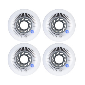 Powerslide Spinner SHR 80mm/88a - Białe (4 szt.)