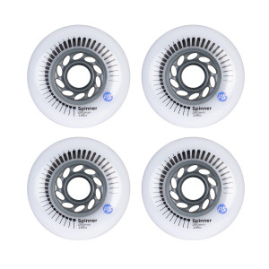 Powerslide Spinner SHR 90mm/88a - Białe (4 szt.)