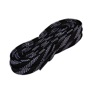 Sznurówki Powerslide Waxed Laces - Czarno/Czarne - 180cm