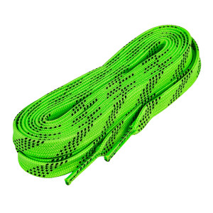 Sznurówki Powerslide Waxed Laces - Neonowo Zielone - 200cm