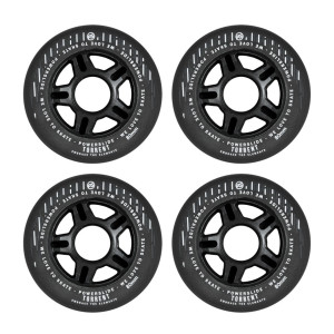Powerslide Torrent 80mm/84a-70a - Czarne (4 szt.)
