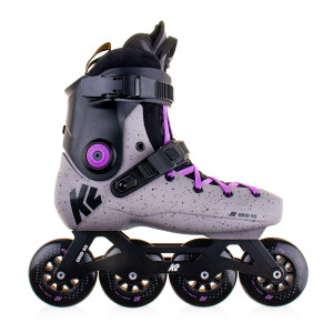 Rolki Freeskate K2 Grid 90 - Czarno/Piaskowe - 42