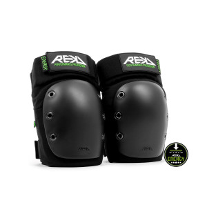 REKD Energy Ramp Knee Pads - Czarne - M