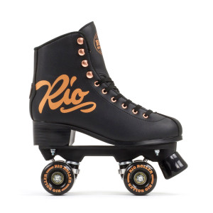 Rio Roller Rose - Czarne Classic Roller Skates - 37
