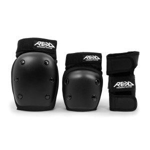 Ochraniacze REKD Heavy Duty Triple Pad Set - Czarny - XS