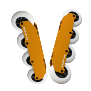 Rockin 4x90 (UFS) Żółte - Kompletne