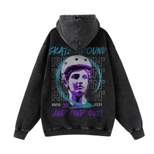 Bluza Rockin Skate Around Hoodie LE - Czarna - S