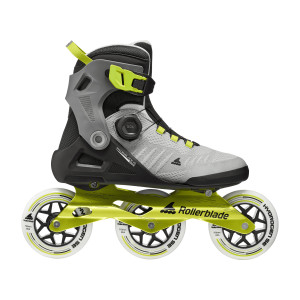 Rolki Rollerblade Macroblade 110 Boa - Szaro-Limonkowe - 42-42,5