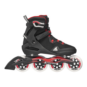 Rolki Fitness Rollerblade Macroblade 90 - Czarno-Czerwone - 40,5-41