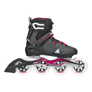 Rolki Fitness Rollerblade Macroblade 90 W Czarno-Bordowe - 35-36