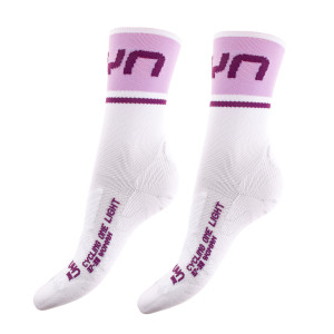 UYN Woman Cycling One Light - Biało/Liliowe - 39-40