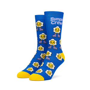 Bumpie Crew Jajko na rolkach Skarpetki - Granatowe - 32-34